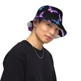Vague De Papillons Reversible bucket hat - Objet D'Art