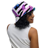 Vague de Papillons Reversible bucket hat - Objet D'Art