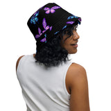 Vague De Papillons Reversible bucket hat - Objet D'Art