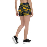 Blue & Gold Love Shorts - Objet D'Art
