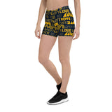 Blue & Gold Love Shorts - Objet D'Art