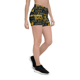 Blue & Gold Love Shorts - Objet D'Art