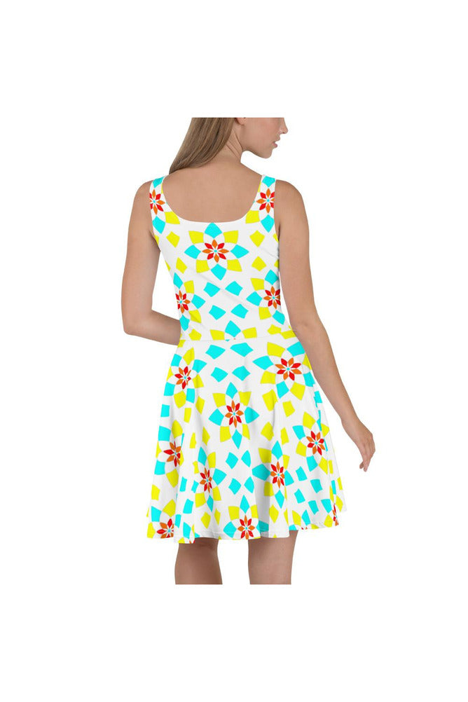 Blooming Mandala Skater Dress - Objet D'Art
