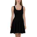 Black Skater Dress - Objet D'Art