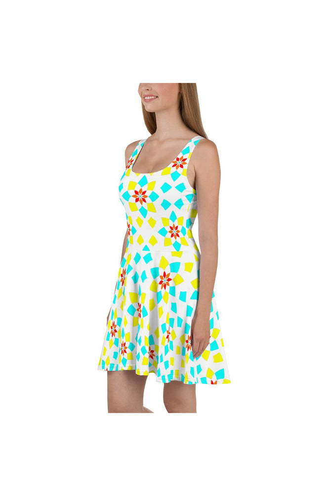 Blooming Mandala Skater Dress - Objet D'Art
