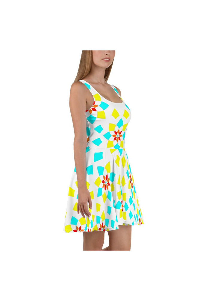 Blooming Mandala Skater Dress - Objet D'Art