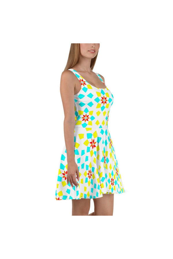 Blooming Mandala Skater Dress - Objet D'Art
