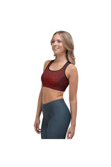 Rosy Leopard Sports bra - Objet D'Art