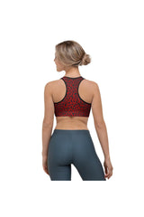 Rosy Leopard Sports bra - Objet D'Art