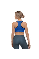 Daylight Blue Sports bra - Objet D'Art