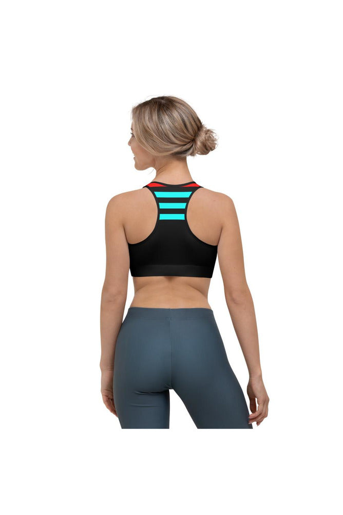 Spectral Striped Sports bra - Objet D'Art