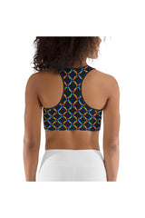 Color Wheel Sports bra - Objet D'Art