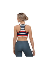 Solid and Striped Sports bra - Objet D'Art