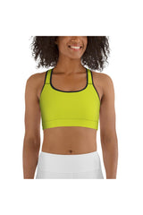 LIme Sports bra - Objet D'Art
