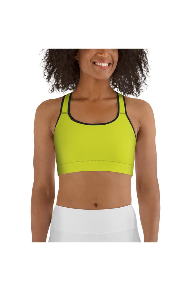 LIme Sports bra - Objet D'Art