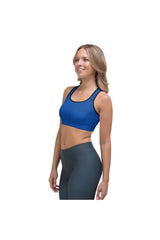 Daylight Blue Sports bra - Objet D'Art