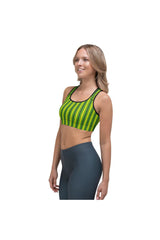 Green Machine Sports bra - Objet D'Art