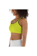 LIme Sports bra - Objet D'Art