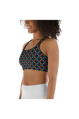 Color Wheel Sports bra - Objet D'Art