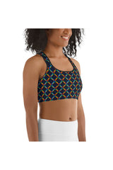 Color Wheel Sports bra - Objet D'Art