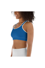 Sky Blue Sports bra - Objet D'Art