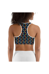 Color Wheel Sports bra - Objet D'Art