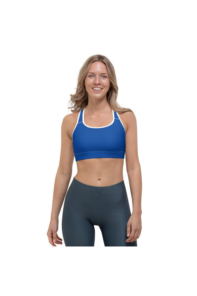 Daylight Blue Sports bra - Objet D'Art