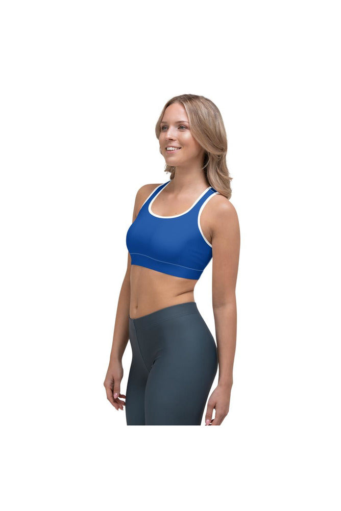 Daylight Blue Sports bra - Objet D'Art