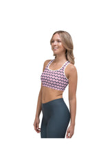 Dot Matrix Sports bra - Objet D'Art