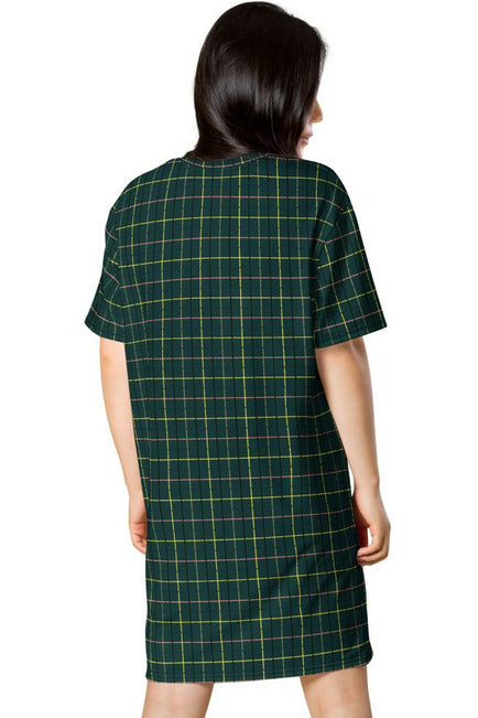 Tattersall T-shirt dress - Objet D'Art