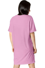 Rose Pink T-shirt dress - Objet D'Art