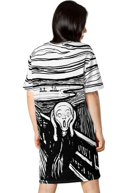 The Scream T-shirt dress - Objet D'Art