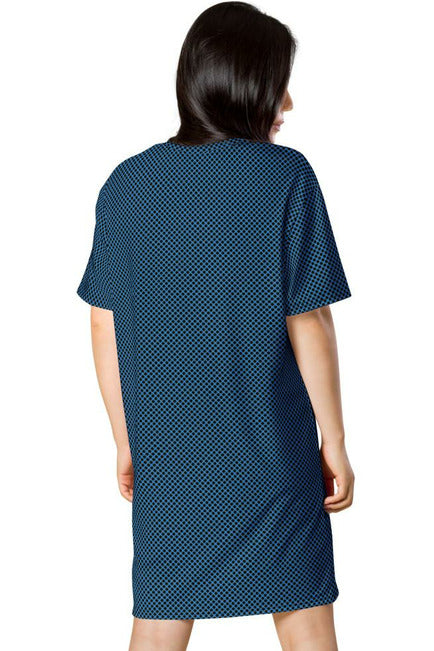 Micro Polka Dot T-shirt dress - Objet D'Art
