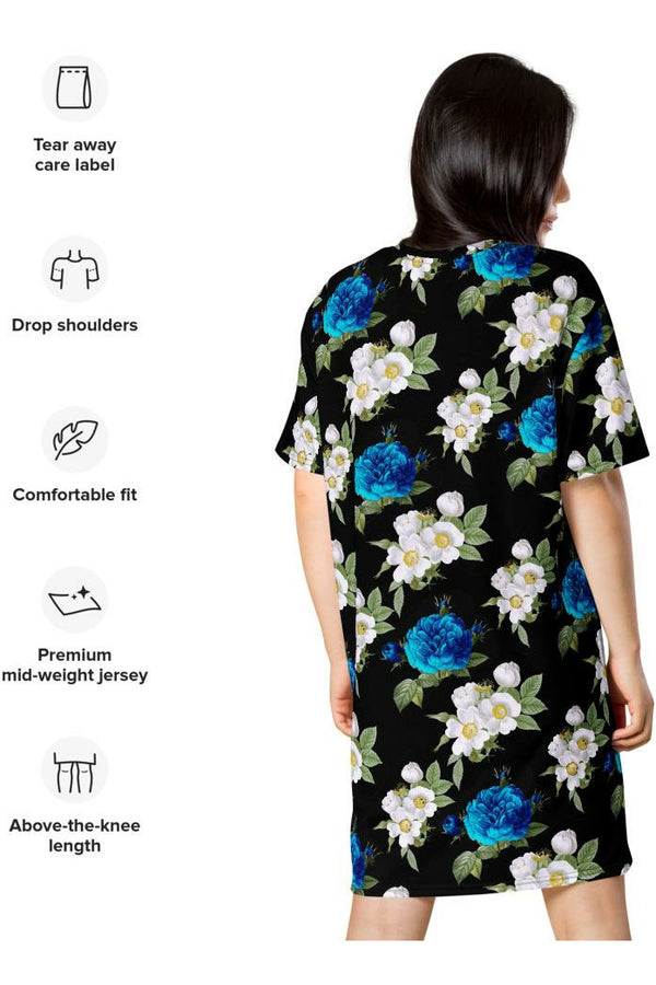 Floral T-shirt dress - Objet D'Art