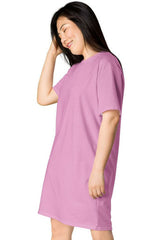 Rose Pink T-shirt dress - Objet D'Art