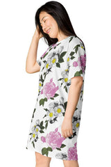 Floral T-shirt dress - Objet D'Art
