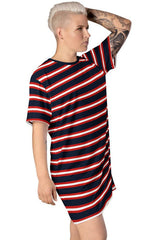 Americana T-shirt dress - Objet D'Art