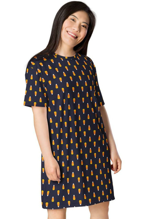 Candy Corn T-shirt dress - Objet D'Art