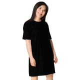 Black T-shirt dress - Objet D'Art