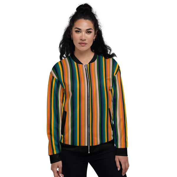 Tropical Breeze Unisex Bomber Jacket - Objet D'Art