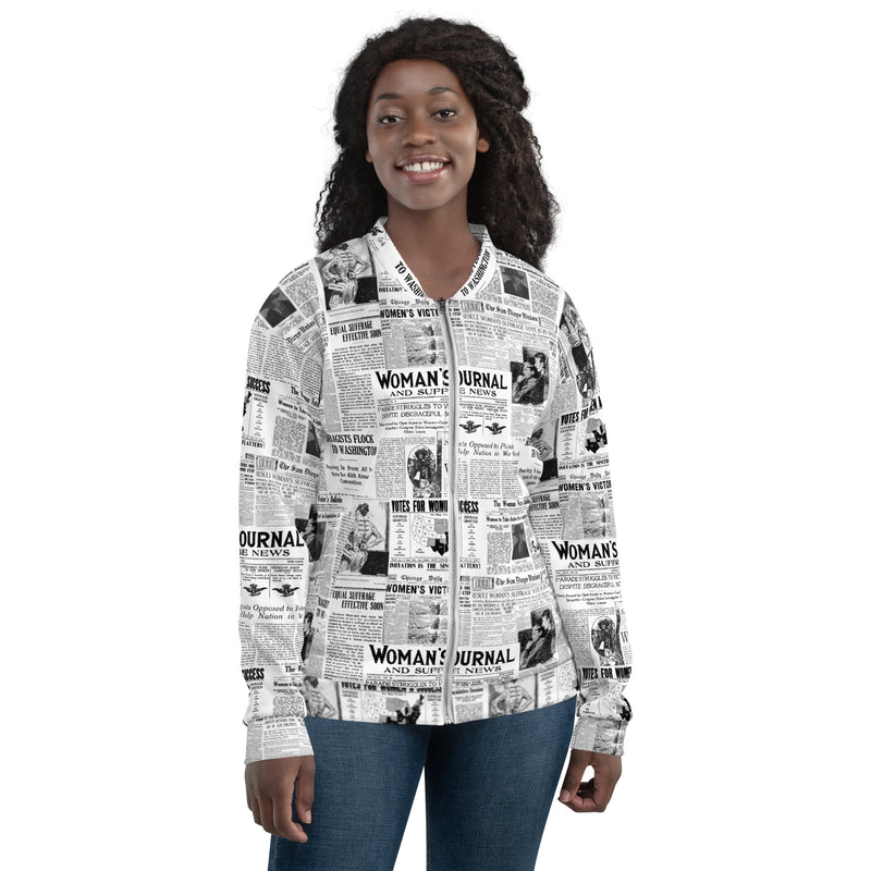 Women's Suffrage Unisex Bomber Jacket - Objet D'Art