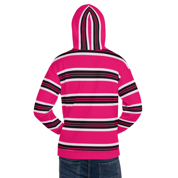 Striped Unisex Hoodie - Objet D'Art