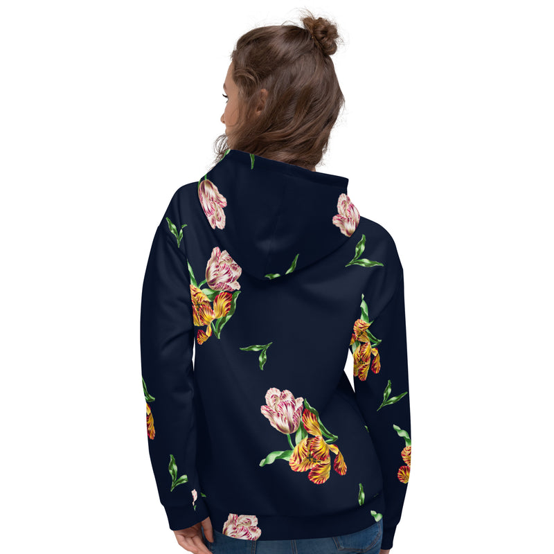 Floral Unisex Hoodie - Objet D'Art