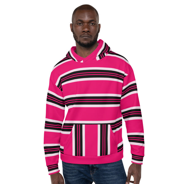 Striped Unisex Hoodie - Objet D'Art