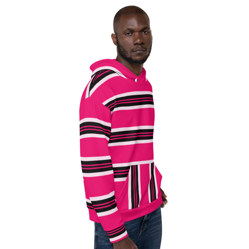 Striped Unisex Hoodie - Objet D'Art