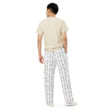 All-over print unisex wide-leg pants - Objet D'Art
