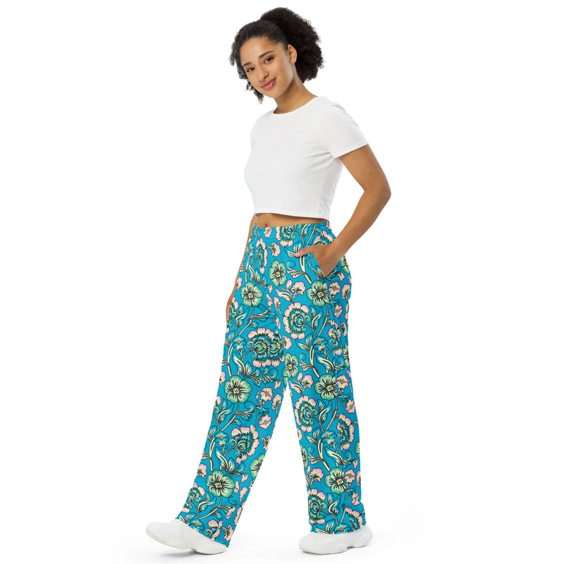 M Kemp unisex wide-leg pants - Objet D'Art