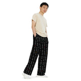 All-over print unisex wide-leg pants - Objet D'Art