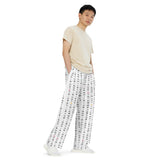 All-over print unisex wide-leg pants - Objet D'Art