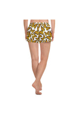Monarch Butterflies Women's Athletic Short Shorts - Objet D'Art